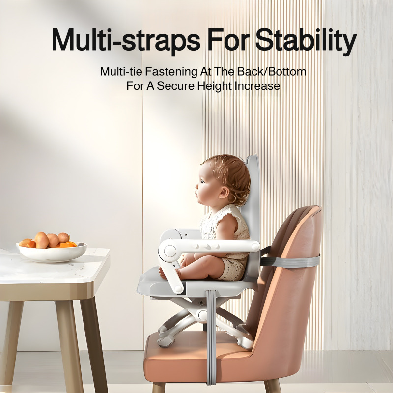 Silla de comedor para bebé, silla de comedor plegable multifuncional para niños, cómoda silla de comedor para comer para bebé, sillón reclinable para bebé