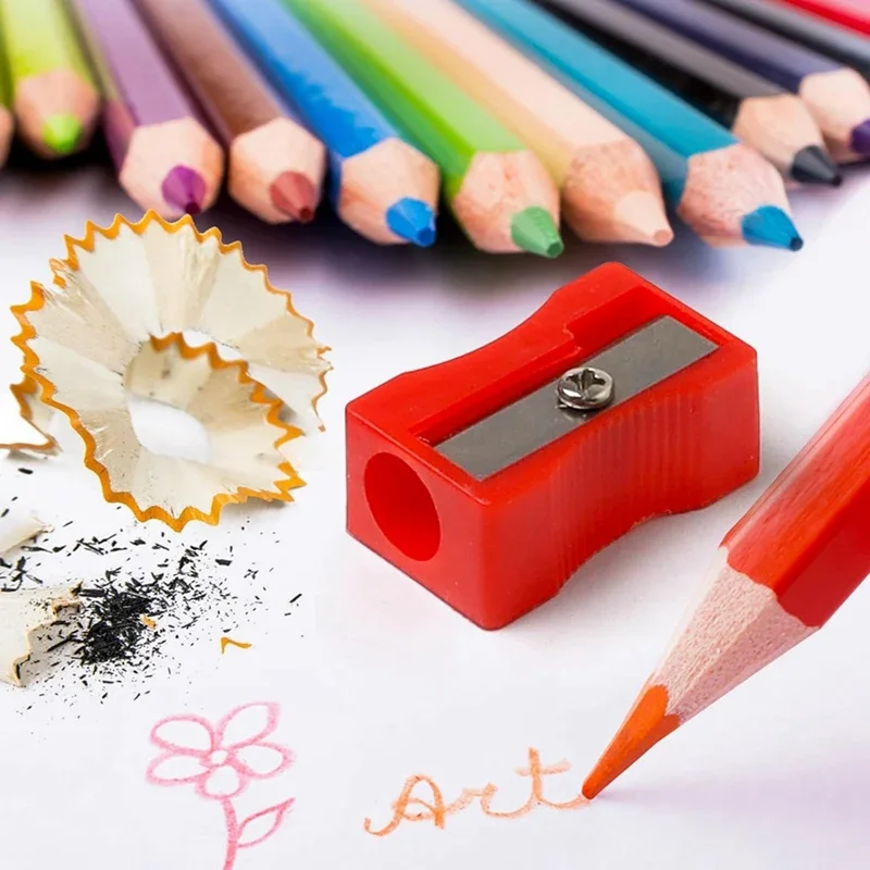 5/10 pezzi temperamatite in plastica colorata Mini temperamatite portatile temperamatite sfuso temperamatite tascabile in plastica