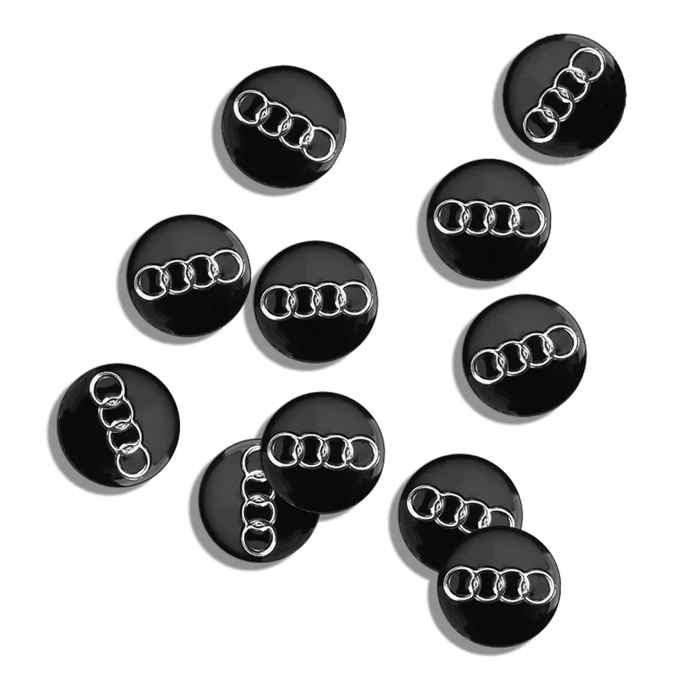 2/5/10pcs 14MM 16MM Car Remote Key Aluminum Logo Sticker For Audi sline A4 B8 B6 B7 B9 A3 8P 8V 8L A6 C7 C6 A5 Q5 Q7 A7 Q3 TT