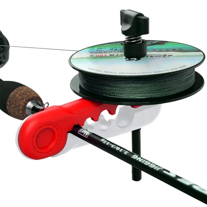 Avvolgitore per lenza portatile Baitcasting Spinning Reel Line Spooler Machine ABS Spooling Attrezzature per la pesca alla carpa Strumenti di avvolgimento
