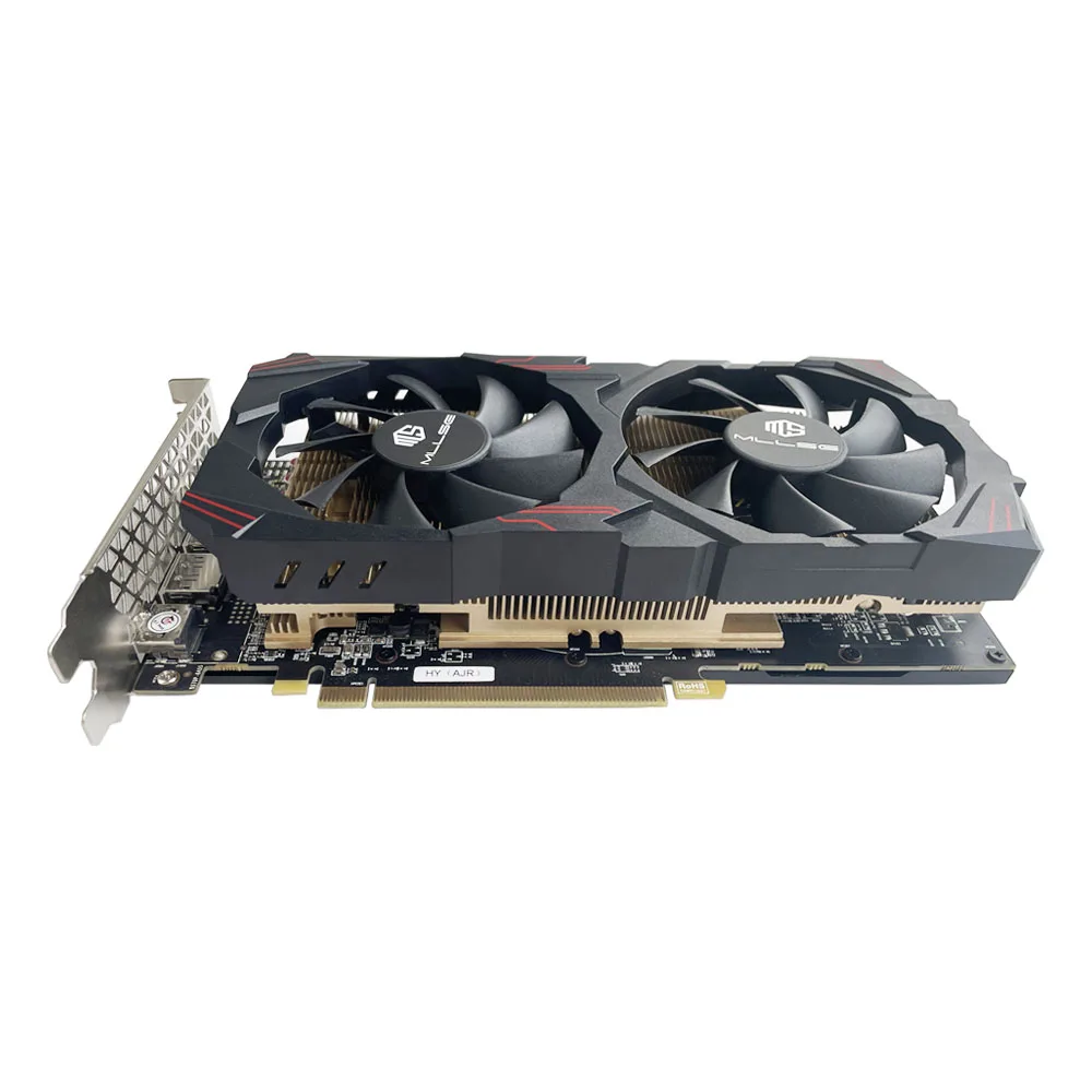 Placa gráfica MLLSE AMD Placa De Video RX 580 8GB Gaming GDDR5 256Bit PCI-E 3.0 × 16 Radeon GPU Jogo de computador Brasil