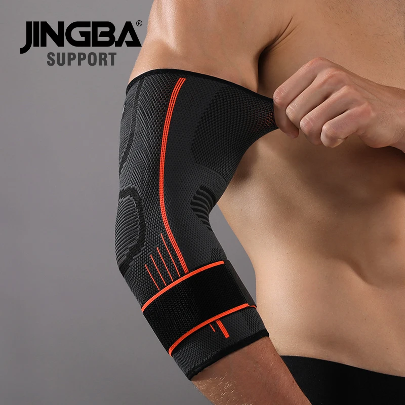 Manga de brazo de soporte de codo elástica transpirable para bádminton de baloncesto, 1 pieza