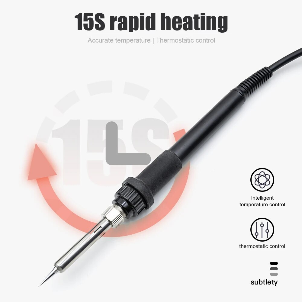 JCD 8586 สถานีบัดกรี 2 In 1 ดิจิตอล ESD เครื่องเป่าลมร้อนปืนความร้อนเชื่อมบัดกรีเหล็ก SMD Desoldering Rework Station เครื่องมือ