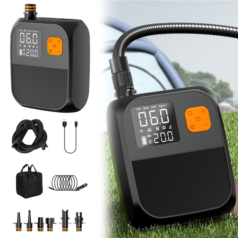 Hoge Druk 25PSI Draagbare Luchtcompressor Stand Up Paddle SUP Pomp Inflatie Paddle Board Pomp voor Surfen Kite Matras Tent