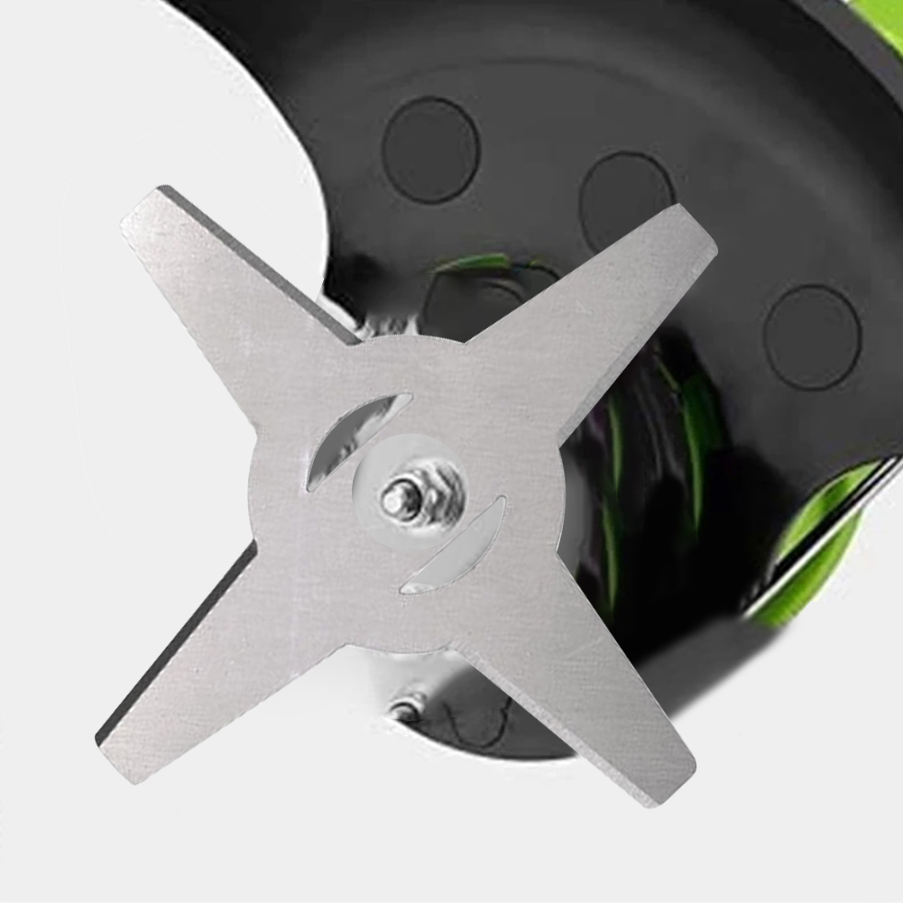 1 Pc Grastrimmer Zaagblad 150 Mm Grasmaaier Hoofd Messen Staal Voor 24V Elektrische Grasmaaier Bosmaaier tuin Gereedschap Onderdelen