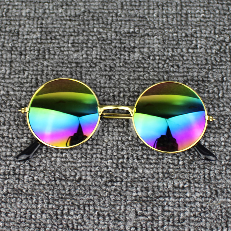 Солнечные очки в круглой оправе для детей