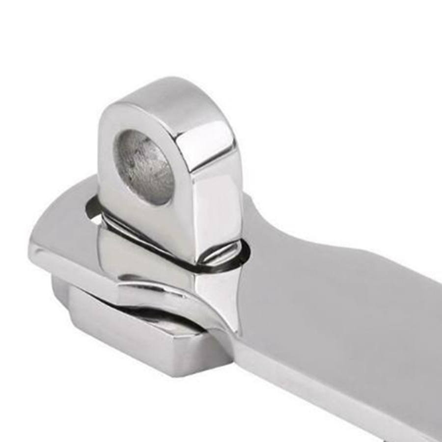 Stainless Steel Flush Door Hatch Compartment Folding Bending Hinge Casting for Boat Marine Boat Accessories Marine