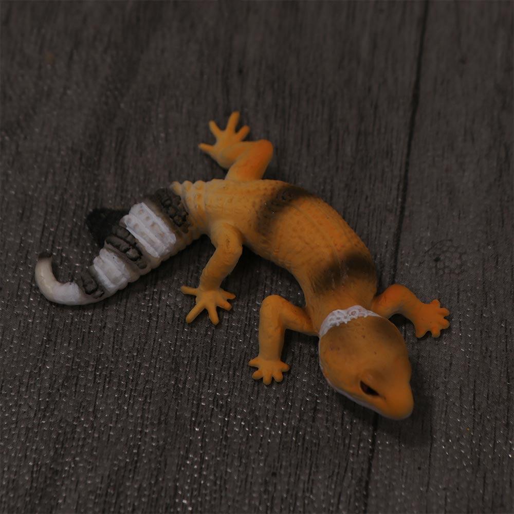 Gecko Prank Props Simulation Lizard Figures Animal Figurines Cognition Toys Lizards Action Model Family Games Gecko Figurine Toy