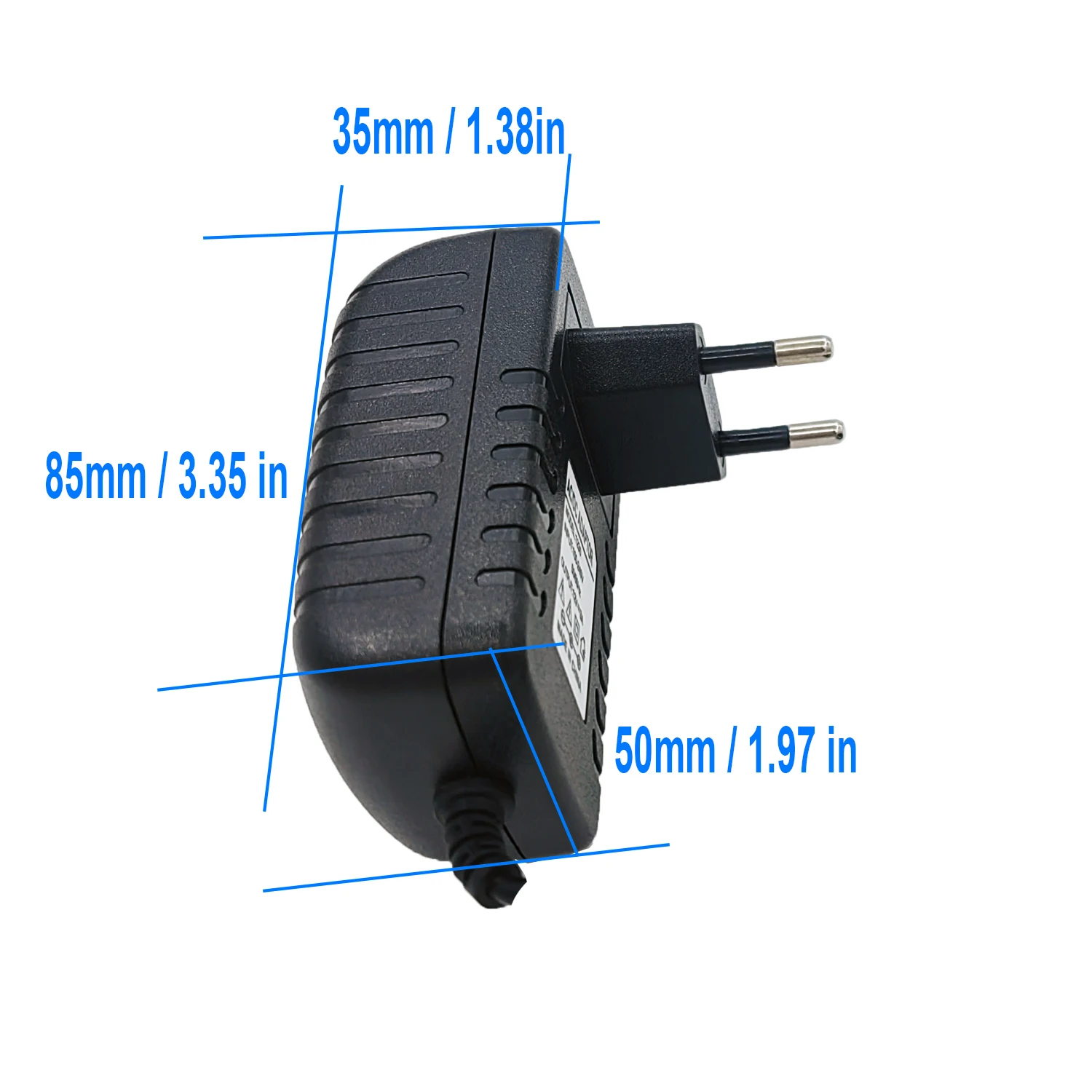 อะแดปเตอร์แปลงไฟ DC 12V 3A อินพุต AC 100-240V ใช้ได้กับกล้องวงจรปิด DVR NVR LED