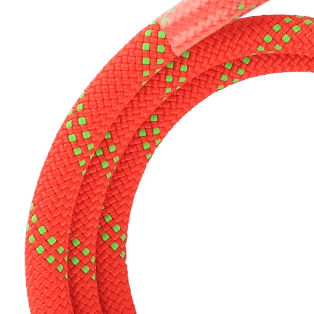 Cordón para escalada en roca al aire libre, cuerda estática de 10,5mm, 20kN, protector de ojo a ojo, cordón precocido, eslinga, equipo de montañismo
