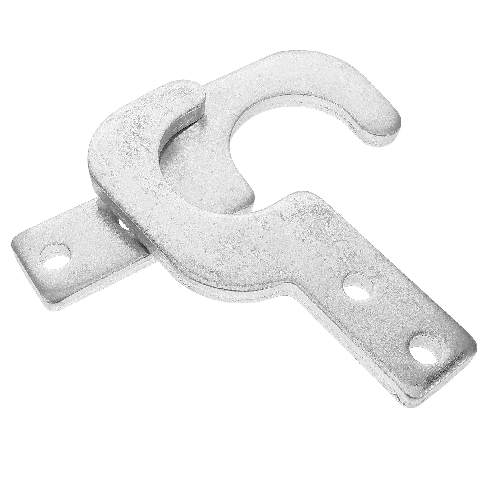 Ganchos para pedal de andaime, 2 peças, cabides de placa resistentes, design de travamento de material, posicionamento preciso, suporte para prancha de andaime