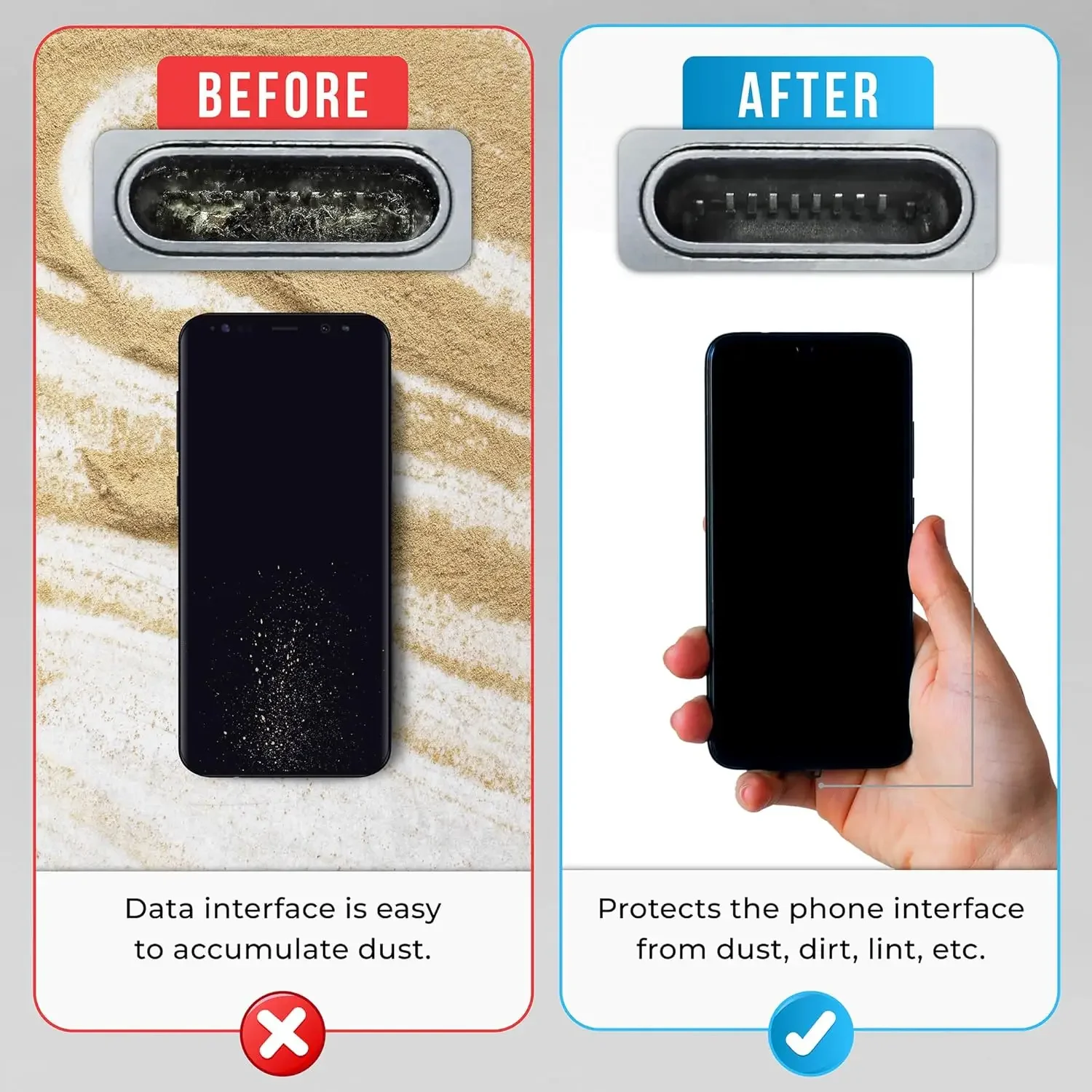 10/1PCCS Type-C 먼지 플러그 USB 충전 포트 보호기 삼성 화웨이 Xiaomi 전화 먼지 플러그 용 실리콘 방진 플러그 커버 캡