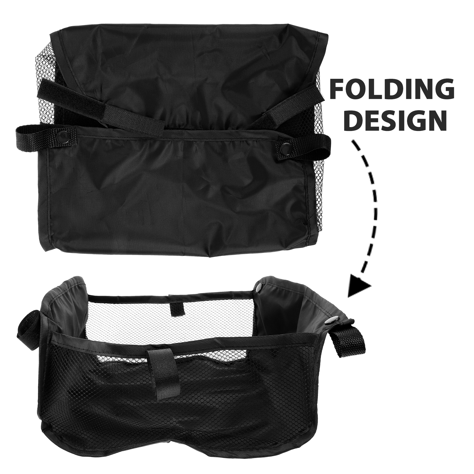 Baby Stroller Basket Bottom Storage Bag Hamper Umbrella Car for Oxford Cloth Shower Organizer Shopping Toddler Mesh Wagon