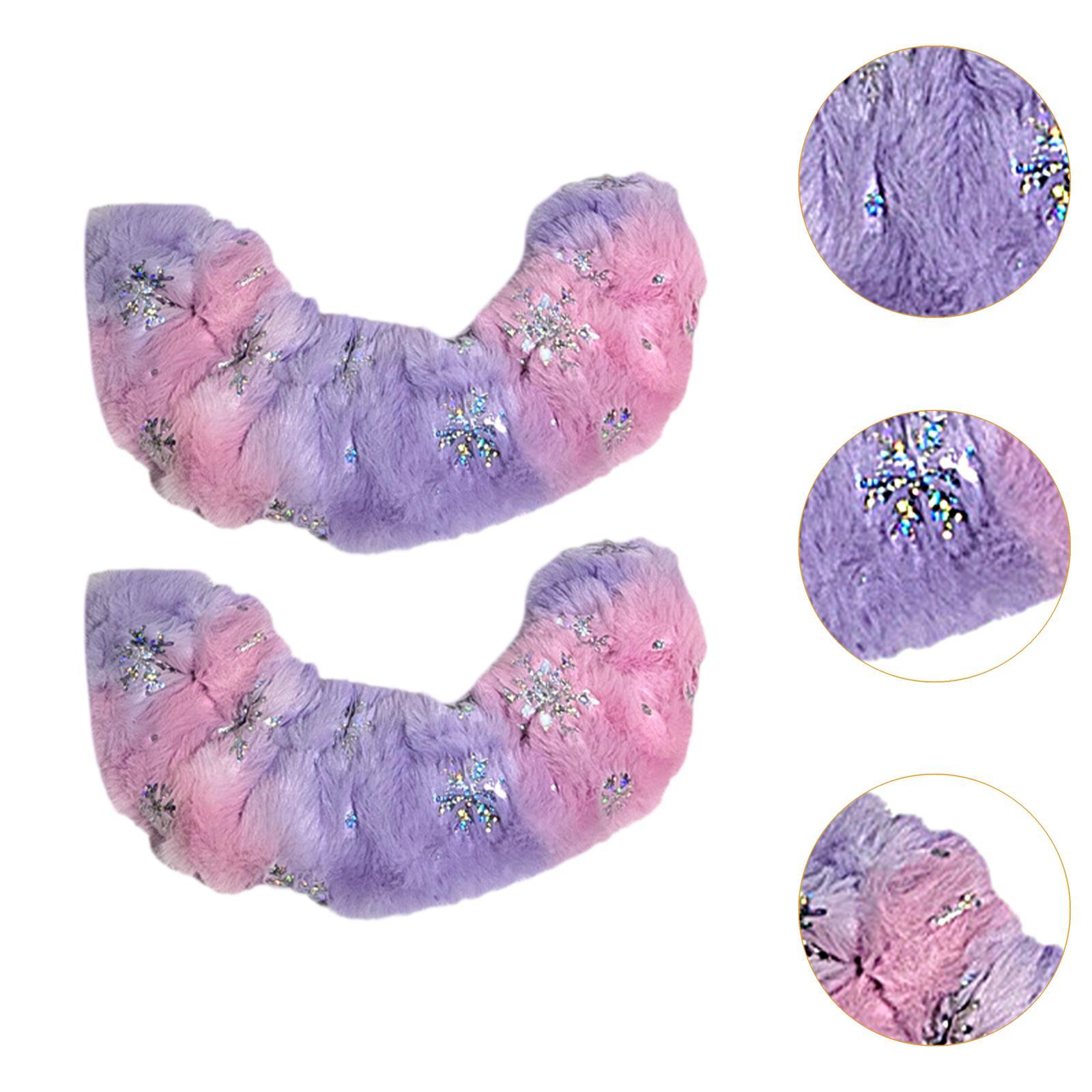 Schlittschuh-Klingenhüllen, Skateschützer, Winterflanell, weich, leicht, robust