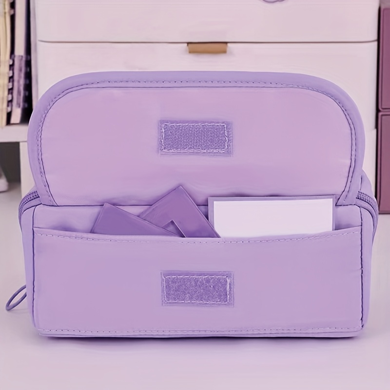 Large Capacity Pencil Case - Durable, versatile tabletop storage box for boys and girls, portable study and work stationery box