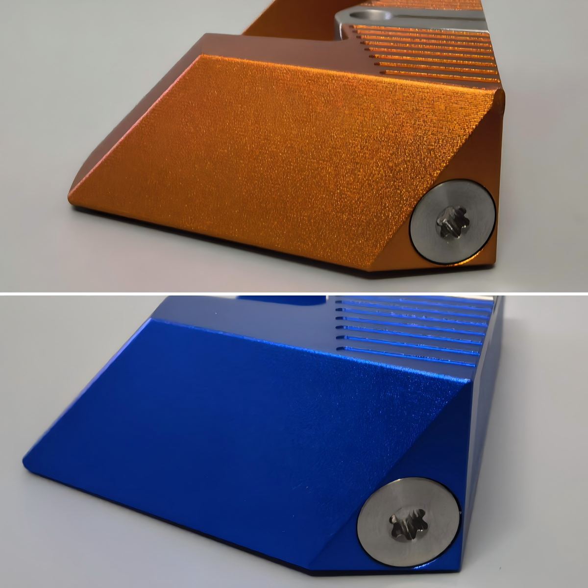 LAB GOLF Putter de golf Big Black, Blue, Orange Bull MEZZ.1 Putter de retorno facial de club de equilibrio automático