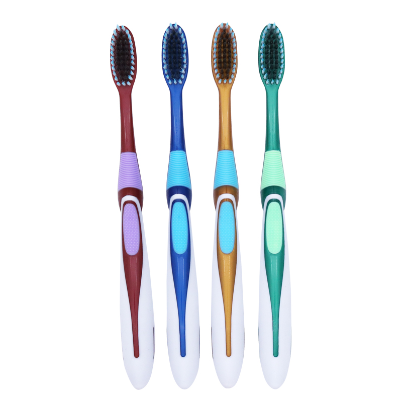 Adult soft bristled toothbrush Large brush head 6 independent packages for Men and women Suitable for home use Comfortable