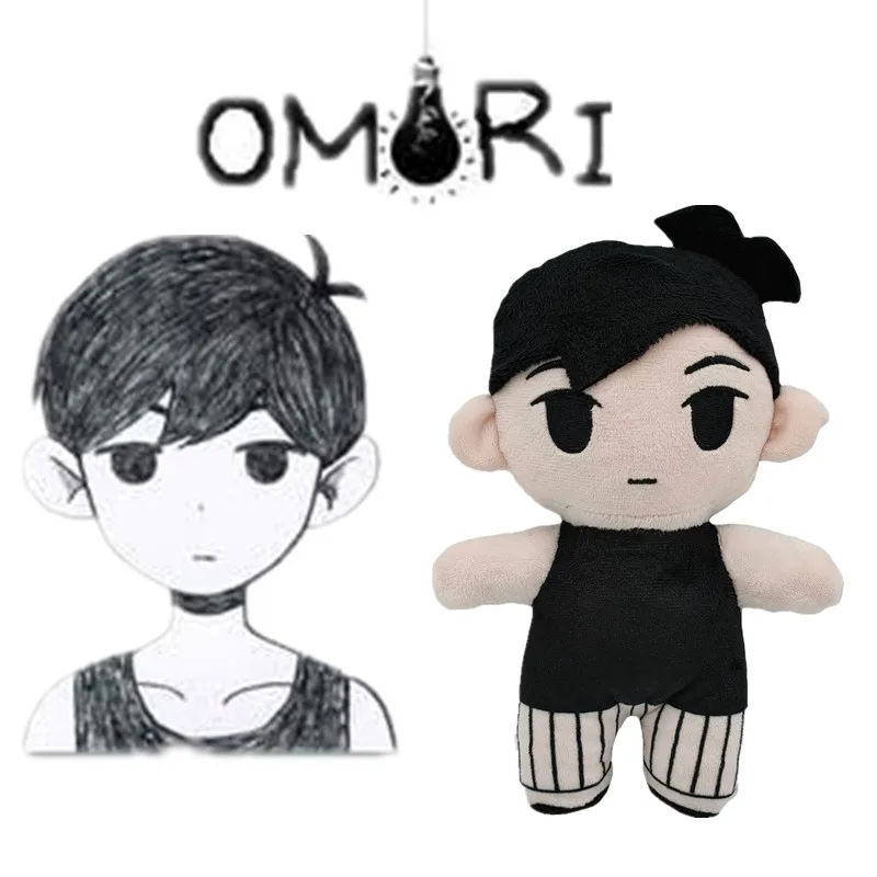 8 "Omori Sang Trọng Búp Bê Hoạt Hình Thú Nhồi Bông Gối Đồ Chơi Plushies Hình Quà Tặng Dễ Thương Omori Cosplay Đạo Cụ Merch Game OMORI Nắng sang Trọng Đồ Chơi