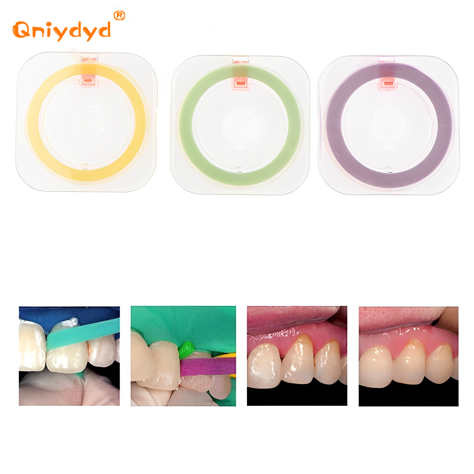 歯科研磨ストリップロール樹脂歯研削サンディング歯ホワイトニング 4 ミリメートル * 6 メートル