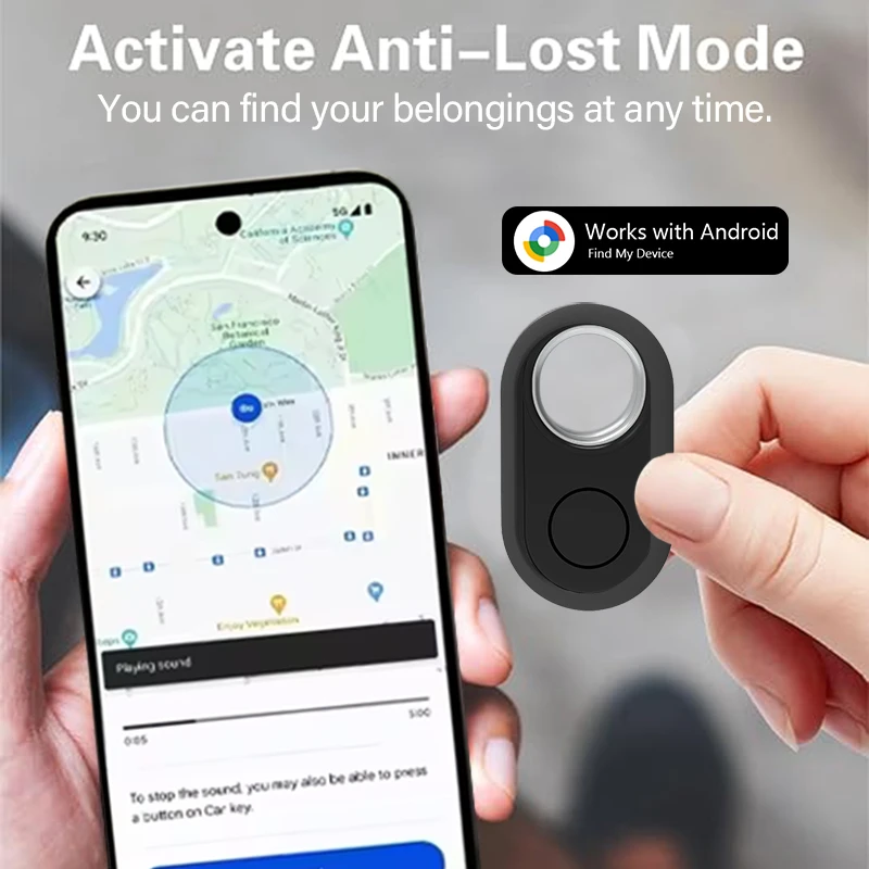 GPS-tracker voor Samsung Android-tracker Werk met Google Find My Bluetooth Locator Finder Global Positioning Anti-verloren Smart Tag