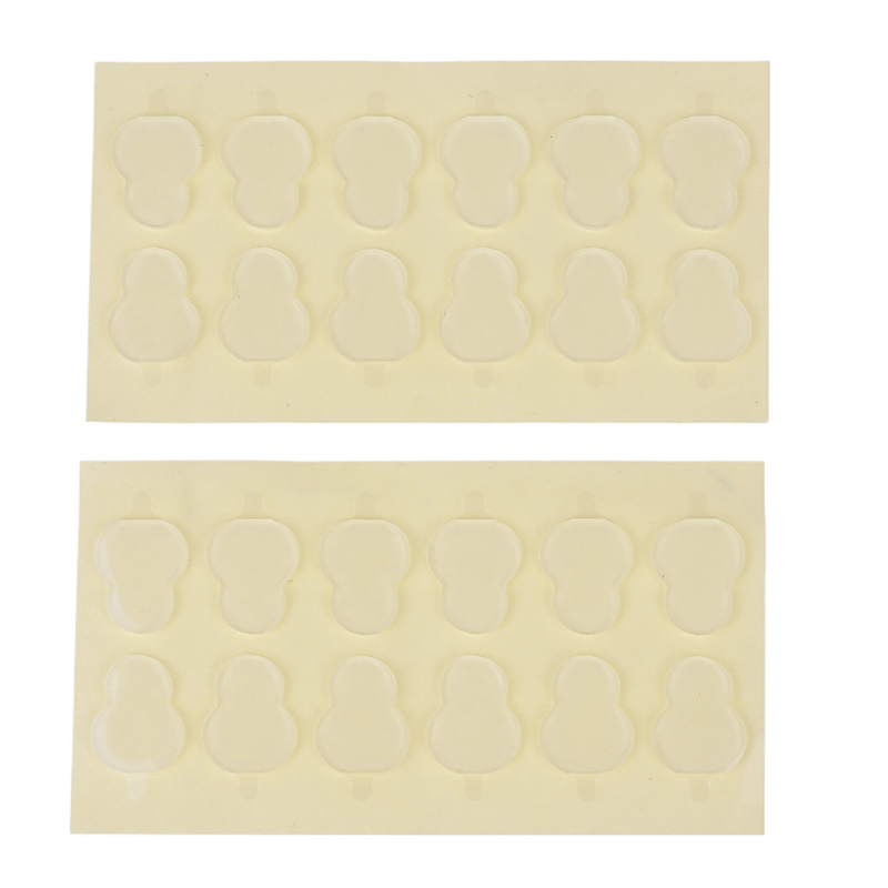 New 2PCS Model Same Nano Adhesive Doll Ornament Nano Double Sided Tape Transparent High Viscosity Strong Fixed Patch