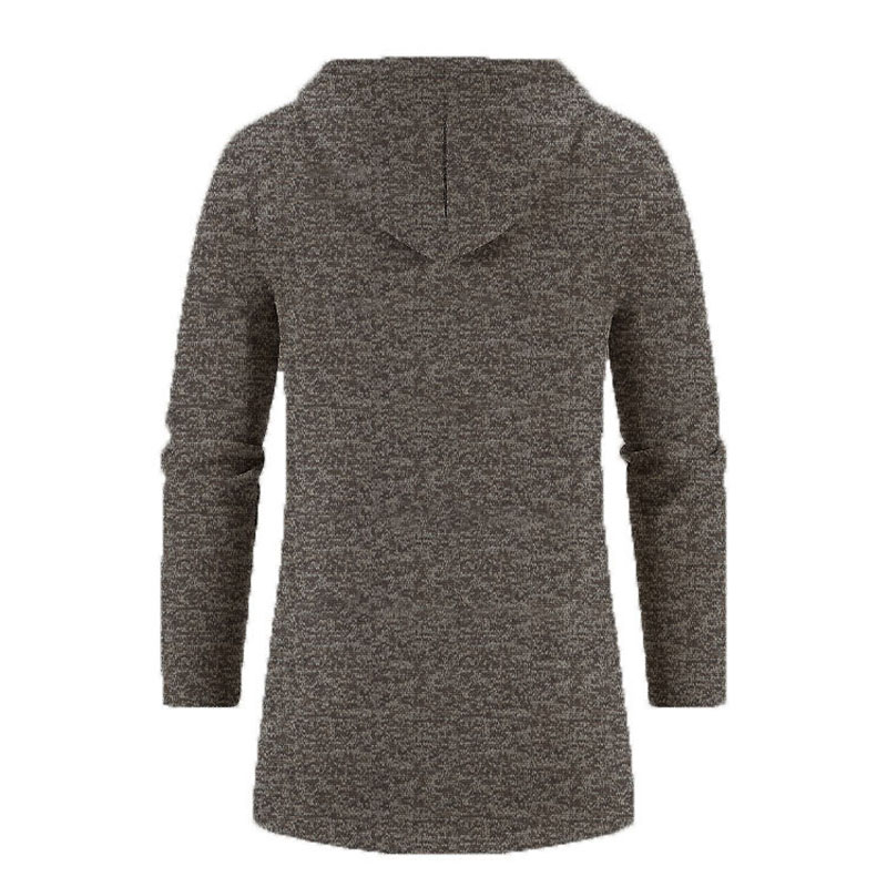 Männer Pullover Strickjacke Frühling Herbst Casual Solide Stricken Männer Pullover Lange Sleeve Zipper Gestrickte Strickjacken Oberbekleidung Männer der Coat3XL