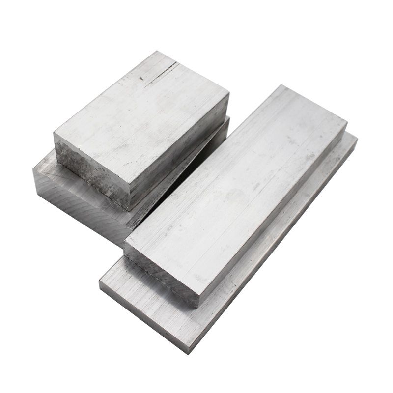 Aleación de aluminio 6061 T6 barra plana rectangular placa de varilla cuadrada tira de metal Stock sólido para CNC