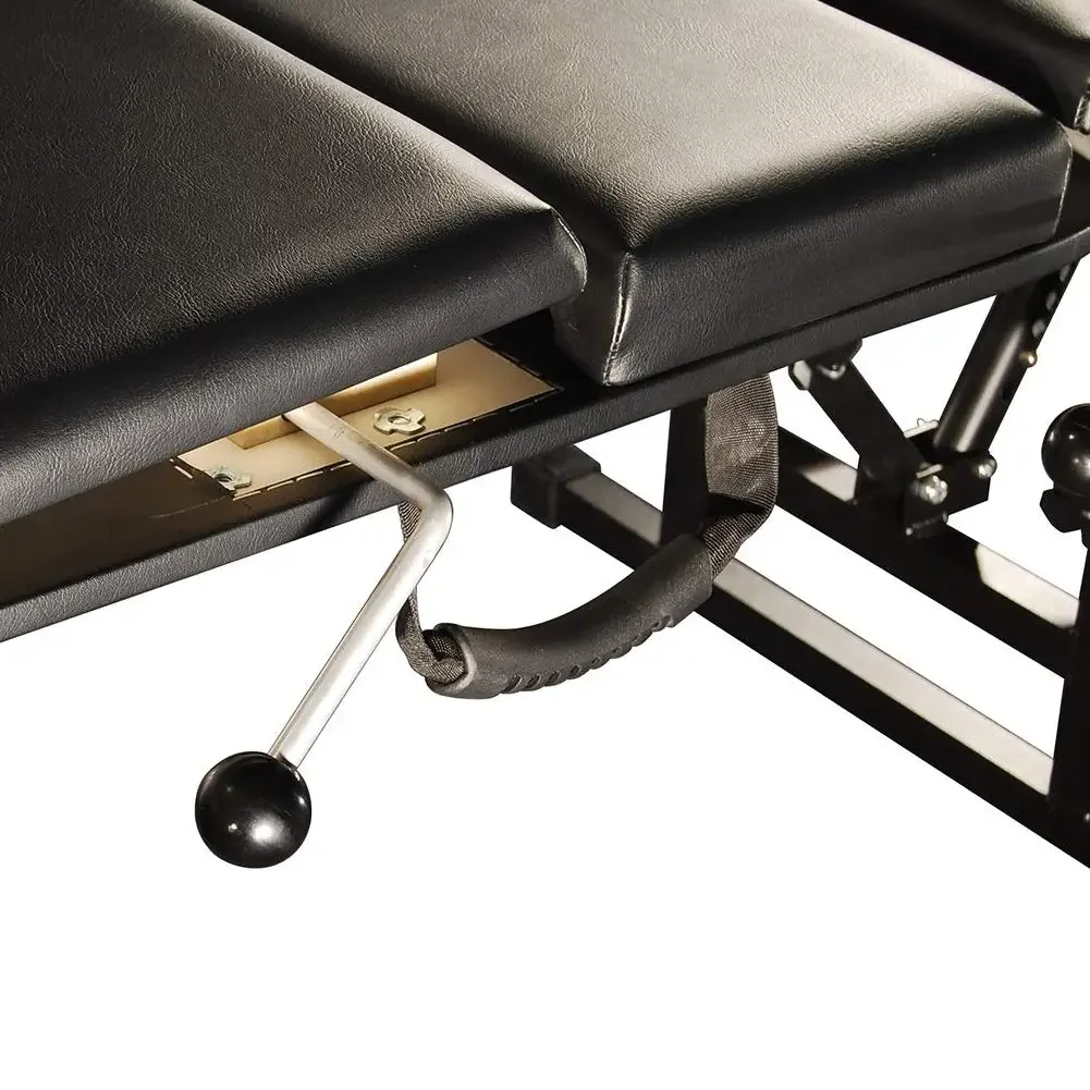 Sheffield Elite Professional Portable Chiropractic Table (Charcoal) Lightweight and Portable Weighs Just 48.5 LBS