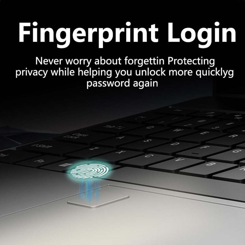 LENO 2025 Business Laptop 15.6'' Windows 11 Intel i9-9900 32GB RAM 2TB SSD Laptop Fingerprint Unlock Office Notebook Computer