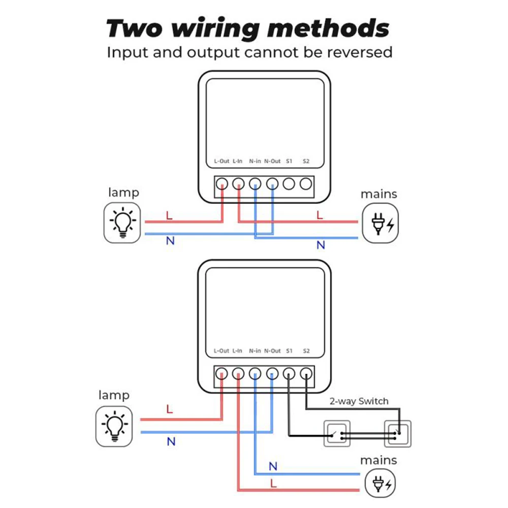 Приложение 16A eWeLink Mini ZigBee3.0, умный переключатель, 2-сторонний переключатель «сделай сам», таймер, модуль голосового управления, поддержка Alice Alexa Google Home