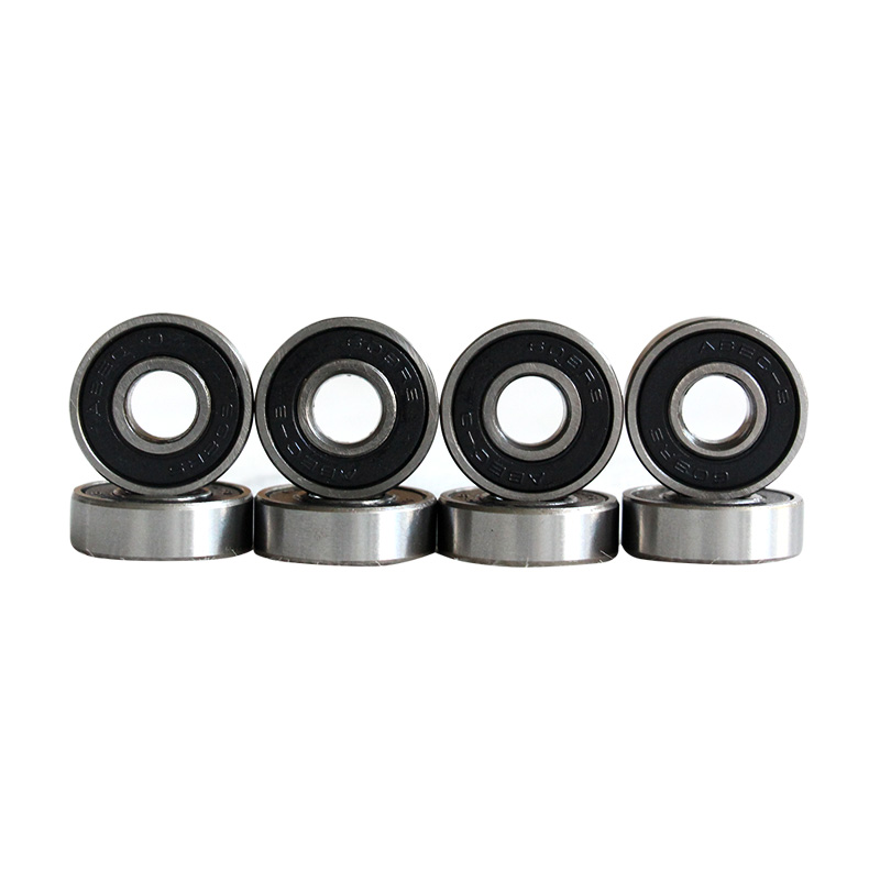 4 Stück 55 mm Skateboard-Räder mit 608 Lagersatz, Rollschuh-Räder, Teil 85 A