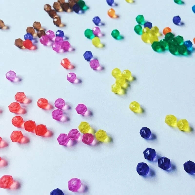 500 pièces/ensemble bijou perles 3D Puzzle jouets pour enfants 6 couleurs recharge Pack eau collante perles Puzzle Brinquedo Juguetes