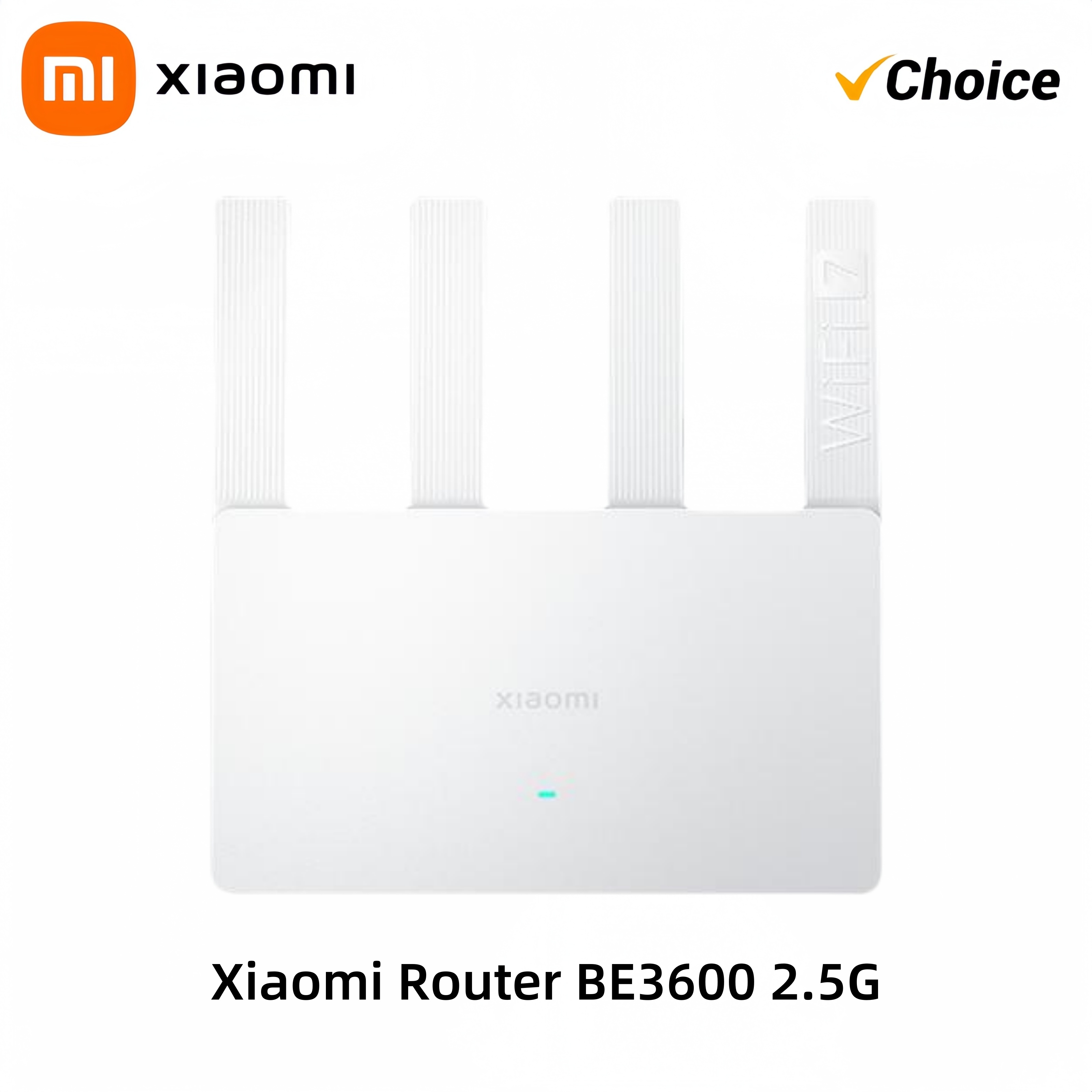 2024 Xiaomi Router BE3600 WiFi7 2.4/5GHz Duan Bands 160Mhz 3570Mbpsตาข่ายเครือข่ายการเล่นเกมการเร่ง 2.5Gพอร์ตEthernet
