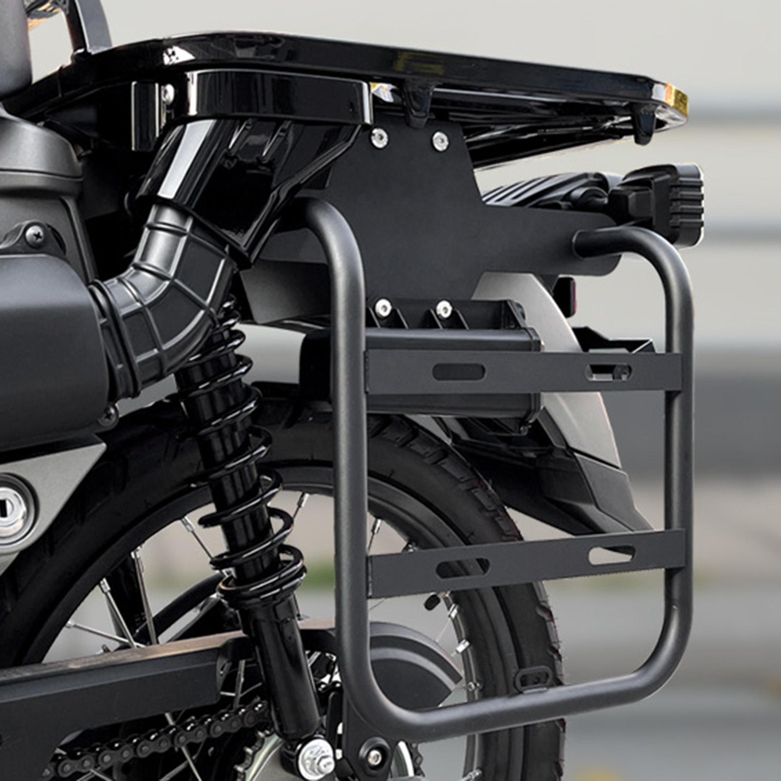 Support de sacs latéraux de moto, Support de sac de selle, accessoires de moto, Installation facile pour Honda ct125
