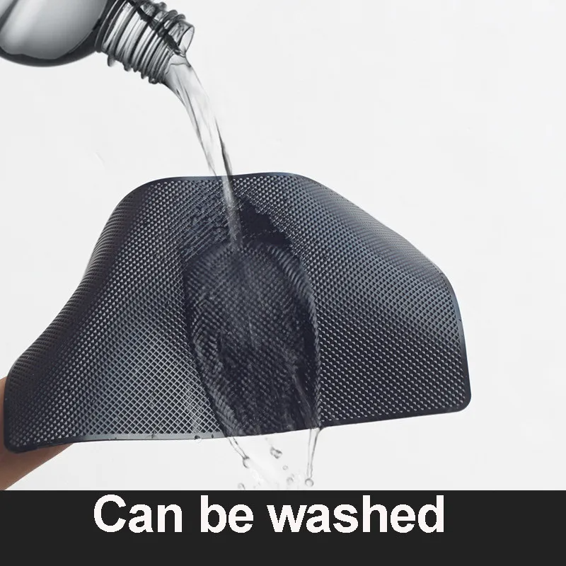 Grand tapis collant antidérapant en PVC pour tableau de bord de voiture 40x20cm, tapis de rangement antidérapant en Silicone, tapis collant antidérapant pour porte-clés de téléphone