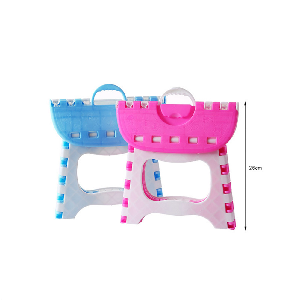   Mini taburete de pesca para niños, pequeño baño plegable, rosa, plegable para niños pequeños