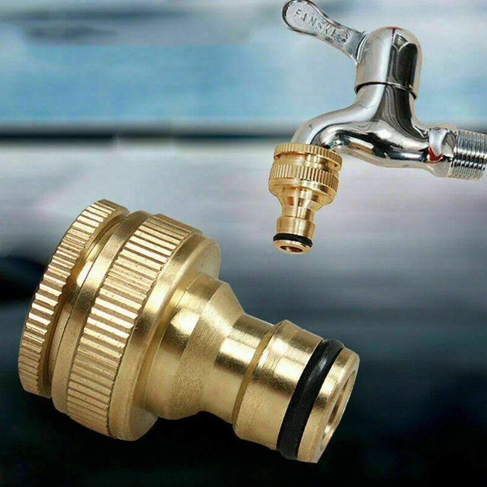2 szt. 3/4 "do 1/2" złącze gwintowe wąż kranowy Adapter wody z kranu szybkozłącze fajki wodnej akcesoria zamienne do domu