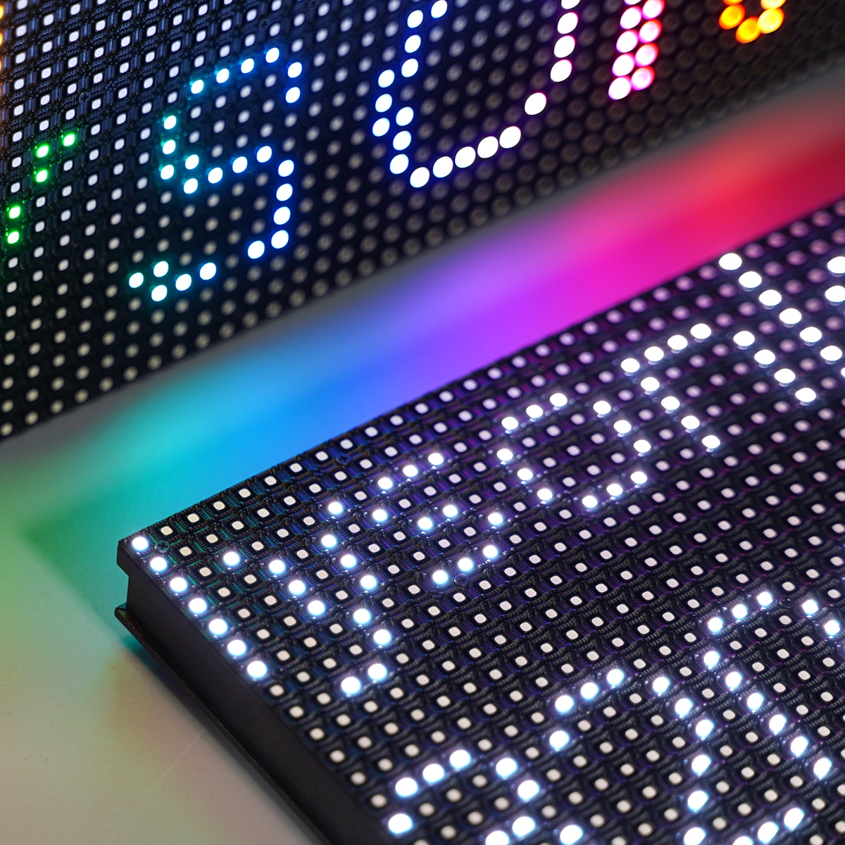 Discount P5 Outdoor SMD 3-In-1 Full Color Led Display Module 64x32 Pixels Electronic Taxi Sign 320mmx160mm