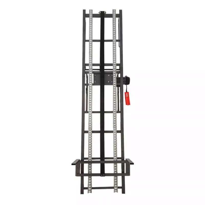 Kleiner Lift, elektrischer Lift, Laden von Getreide, Baustellen, Laden und Entladen, elektrische Hebeplattform, Leitern, Gerüste