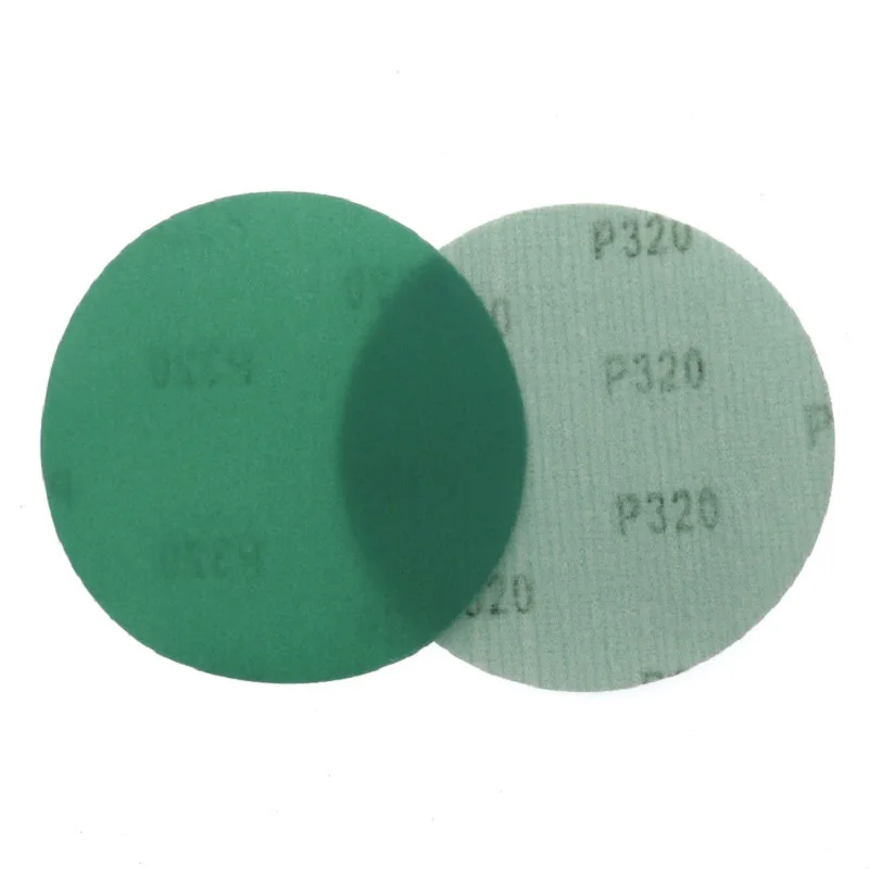 Discos de lijado de película PET de 2 pulgadas, papel de lija seco y húmedo con gancho de 50MM para lijadora Orbital aleatoria, acabado de pulido de coche para carpintería