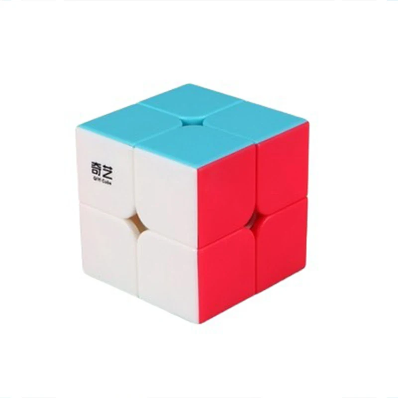 QIYI 2x2 Magic Cube ปริศนาความเร็วระดับมืออาชีพ 2 × 2 ของเล่นเด็กจัดส่งฟรีของเล่นเพื่อการศึกษาเด็ก Magnetic Cube Educ ของเล่น
