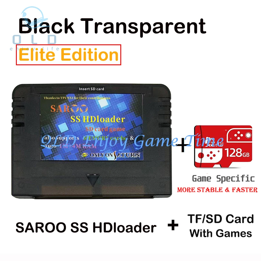 Новая версия 0,7 SAROO HDLoader-картриджа FastReading Game Reader, поддержка менографической карты SD TF, Plug & Play для консоли SS Saturn