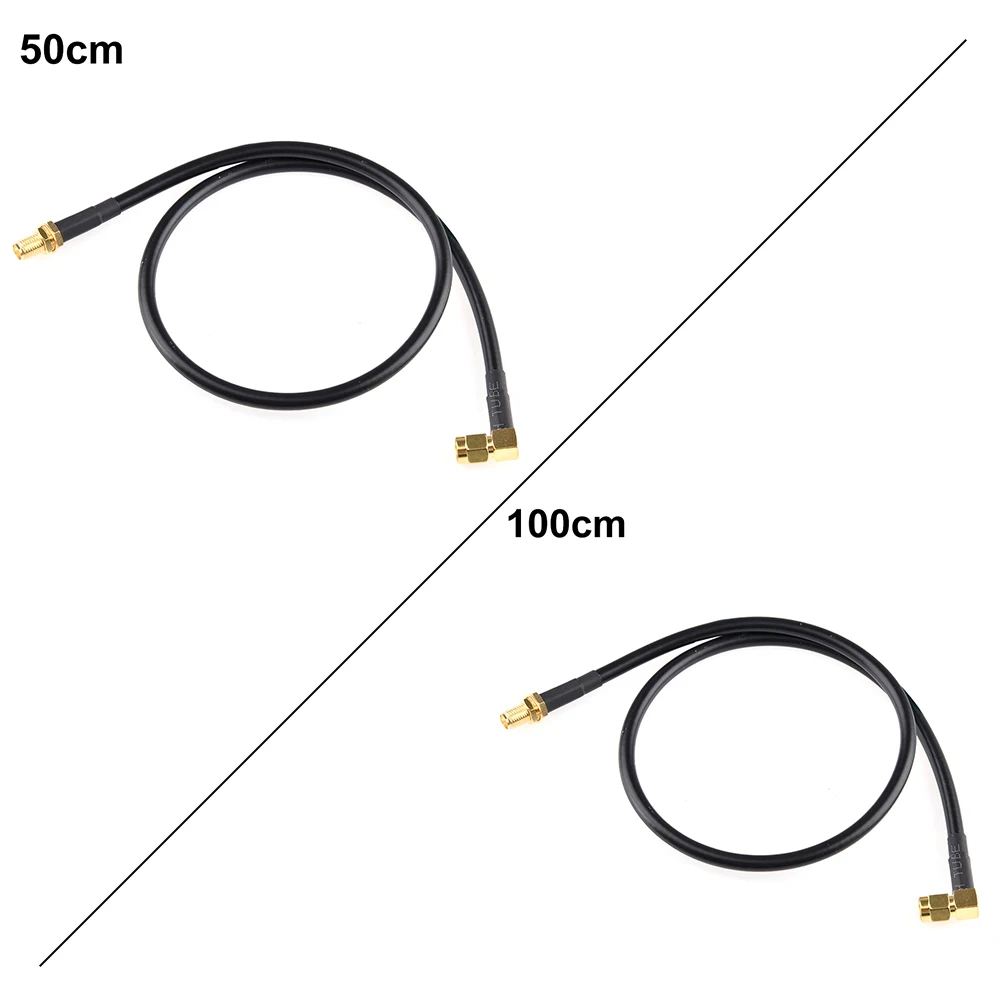 50/100Cm Ăng Ten Nối Dài AR-152 AR-148 SMA Nam-Nữ Phát Thanh Cáp Đồng Trục Cho Bộ Đàm Baofeng UV-5R UV-82 UV-9R Bộ Đàm