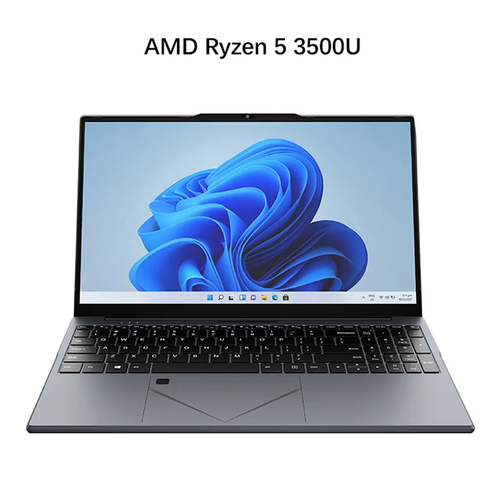 15.6 Inch Laptop IPS Screen AMD Ryzen™ 5 3500U Gaming Laptop DDR4 MAX 32GB 2*SSD Windows11 Fingerprint Notebook WiFi 5