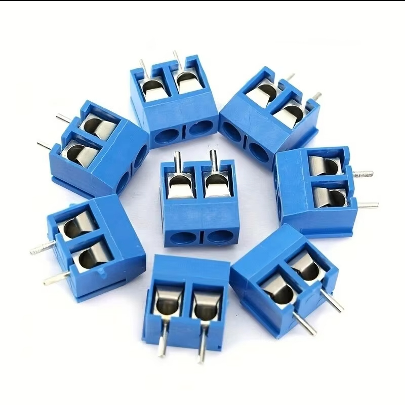 50 sztuk PCB listwa zaciskowa złącze raster 5.0mm KF301 prosty Pin 2P 3P śruba PCB listwy zaciskowe zestaw asortymentowy złącza
