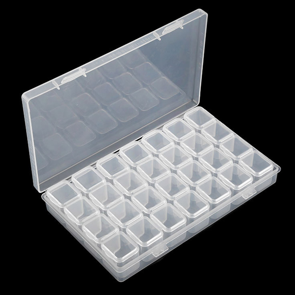 5D DIY diamant schildergereedschap accessoires opbergdoos container diamant borduurwerk accessoires boordoos mozaïek container geval