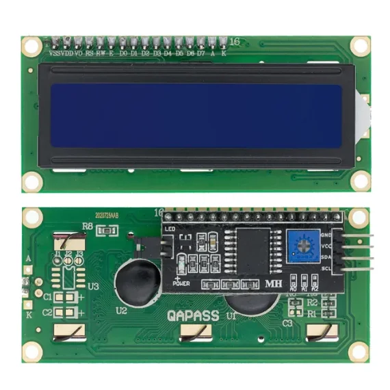 LCD1602 1602 ЖК-дисплей 5 в модуль Синий/Желтый экран зеленый экран 16x2 символа ЖК-дисплей PCF8574 IIC I2C интерфейс 5 В для Arduino