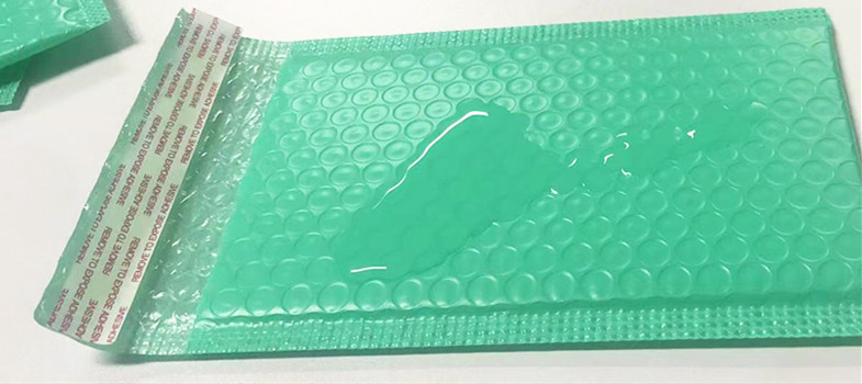 Bolsas de burbujas pequeñas y grandes para embalaje de sobres, bolsas de correo, sobres de burbujas de Color verde para embalaje de pequeñas empresas, envoltura de envío