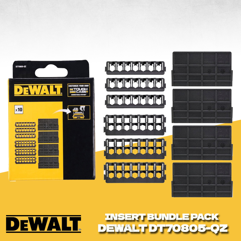 DEWALT TSTAK Caixa de armazenamento resistente Chave de fenda Bit Peças Caixa de armazenamento DT70800 DT70801 DT70803 DWAN2190 N 542474   DT70839 DT70716