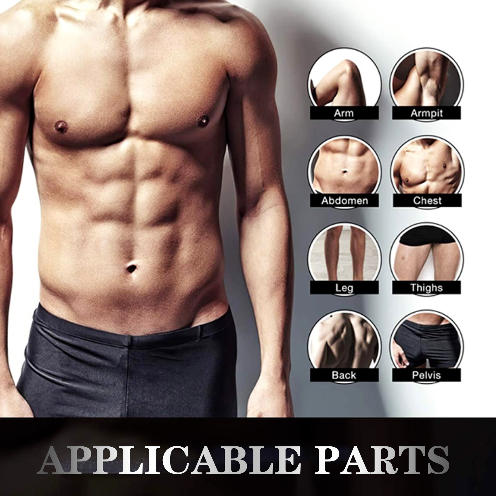 Mężczyźni Aloe krem ​​do depilacji odżywczy bezbolesny, nie drażniący inhibitor wzrostu utrzymuj gładki trwały balsam do depilacji ciała